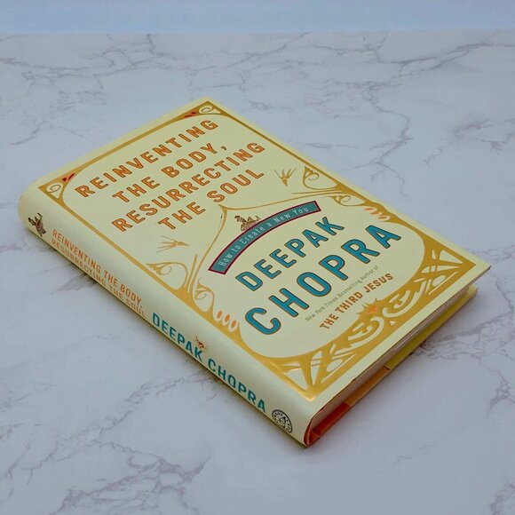 Deepak Chopra Reinventing the Body Resurrecting the Soul 2009 1st Edition HC DJ - Picture 4 of 8